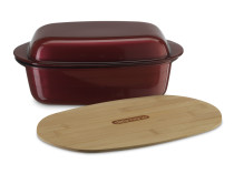 Tavë me kapak Royal Supreme Glass Medium