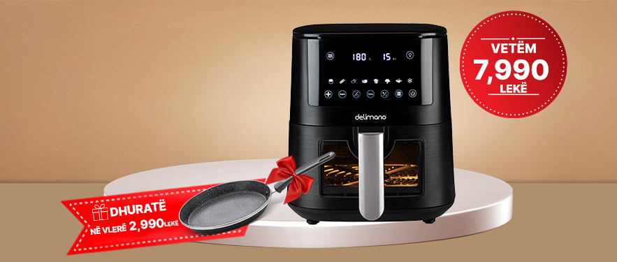 Fritezë Air Fryer Prime + DHURATË tigan për krepa