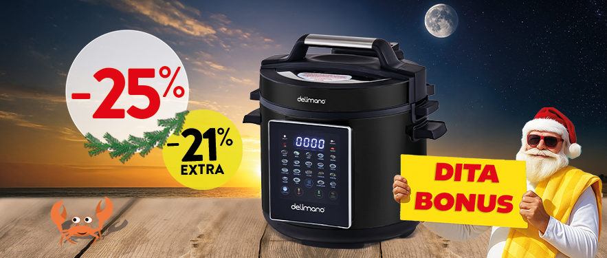 Tenxhere Multicooker Pro e zezë