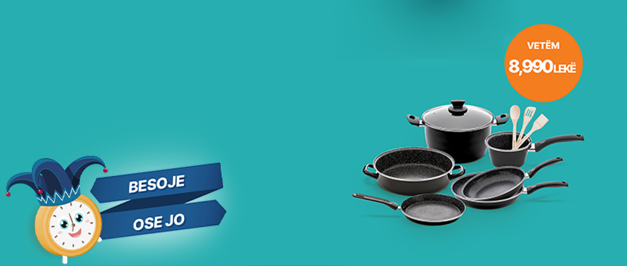 Set i enëve Stone Legend Black 10 pjesë