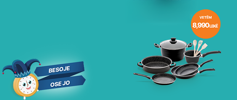 Set i enëve Stone Legend Black 10 pjesë