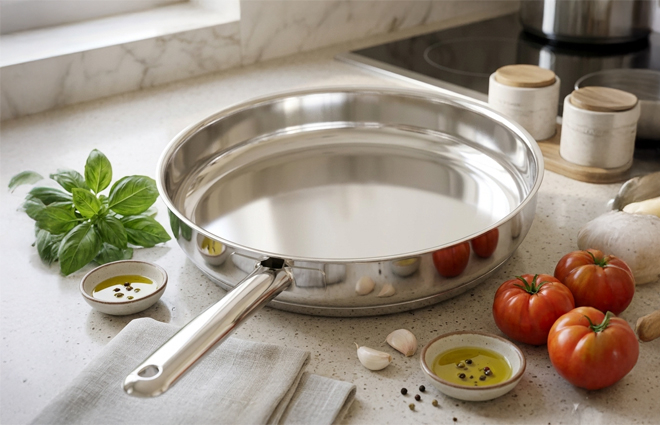 Delimano Classic Stainless Steel Grill Pan Delimano Classic Stainless Steel Grill Pan