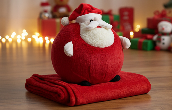 Wrap'n'play Lodër me batanije – Babagjyshi i Vitit të Ri Wrap'n'play Lodër me batanije – Babagjyshi i Vitit të Ri