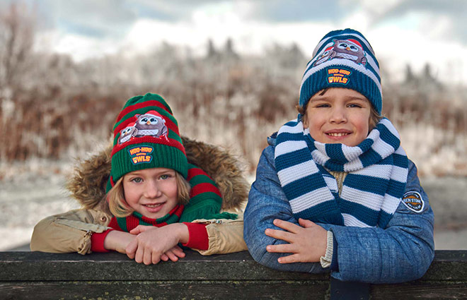 Dormeo Emotion Owl Hat&Scarf Set