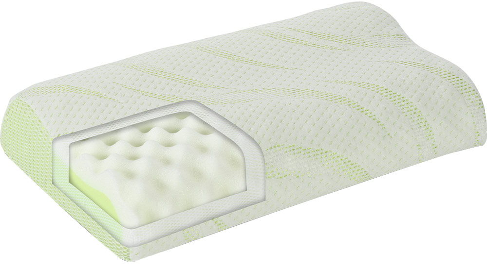 Dormeo Nature's Aloe Vera Topper 5cm with Anatomic Pillow